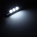 4 Pieces Car Interior 29mm Festoon 5050 3SMD Cold White Dome Interior Mirror Light Bulb