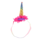 Rainbow Unicorn Horn Headband Adult Girls Costume Cosplay Party Fancy Dress Hair Accessories