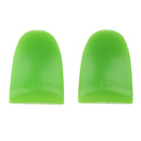 Pack of 2 L2 R2 Extension Trigger Buttons for Sony Playstation PS4 Handle Console Controller green