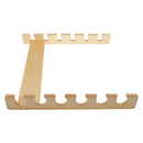 Fishing Rod Wall Rack Fishing Rod Holder - Holds Up to 6 Rods for All Types of Fishing Rods and Combos
