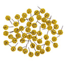 50pieces Model Tree Train Railway Building Street Scenery Scale OO HO Light Yellow