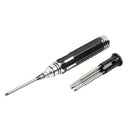 Professional Steel Nut Spinner / Hex Driver Screwdriver Hexagon Head 4 Size