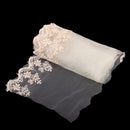 Retro Mesh Yarn Lace Fabric DIY Hair Accessories Craft Supplies DIY Beige