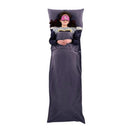 Portable Lightweight Korean Cotton Fabric Sleeping Bag Sheet Camping Hiking Travel Accessories Cyan S