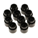 10Pcs Black Plastic Electric Guitar 5-Way 3-way Toggle Switch Knob Caps for ST SQ TL