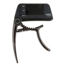 TCapo20 Alloy Professional Acoustic Electric Guitar Bass Violin Capo Tuner Black