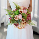 Romantic Wedding Bouquet Bridal Cascade Bouquet Wedding Prom Home Table Decoration