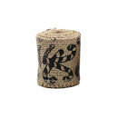 Rustic Linen Ribbon Christmas Cane Pattern Party Decoration DIY Gift Wrapping Supplies 2.1m