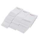 100Pcs Professional Type Earring Ear Studs Hanging Display Show Holder Hang Cards White for Jewelry 50x56mm