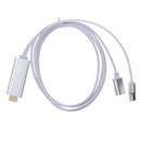 HDTV Video Cable 1080P Media HDTV AV Adapter Cable For iPhone Android