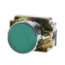 XB2-BA31 Green Momentary Self-Reset Flush Push Button Switch 1 NO N/O 22mm