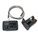 1 Set Plastic 4 Bands EQ Guitar Equalizer Preamp for Acoustic Guitar Parts HSY-400D Black