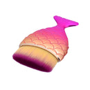 Fashion Mermaid Fish Scale Makeup Brush Powder Foundation Blush Contour Cosmetic Tool