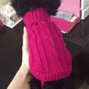Dog Puppy Warm Winter Knitted Fashionable Soft Durable Sweater Clothes Apparel Costume Outfit Pet Supplies 6