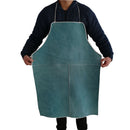 Blue Welder Apron Welding Protective Gear Apparel Cowhide Leather Apron