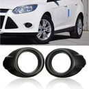 Front Fog Lights Lamps Mask Frame Ring Cover Trim For Ford Focus 12-13