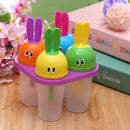 Rabbit Shaped Pop Maker Mold Freezer Ice Popsicle Yogurt Ice Cream Frozen