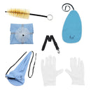 6 Pcs of Set Sax Cleaning Tool Kit Woodwind Instrument Parts for Saxophone