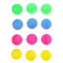 12 Pieces Assorted Color Beer Pong Balls Table Tennis Balls Entertainment Party Toy Balls