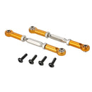 1/10 Alloy Adjustable Front/Rear Pulling Rods Pull Arms Servo Link RC Gold