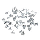 40 Pieces L-shaped angle Iron for Architectural Model Toy Car Part Robotics