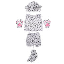 Kids Zoo Animal Costume Set Dog Hat Top Shorts Gloves Shoes Party Halloween
