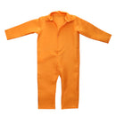 Halloween Boys Prisoner Convict Costume Fancy Party Prison Overall Jumpsuit
