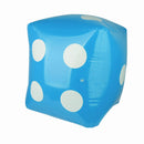 Inflatable Large Dice Toys 23.6 inch Blue