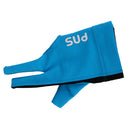 Professional Billiards Right Hand 3 Fingers Stretchable Gloves Snooker Pool Cue Shooters Glove Blue