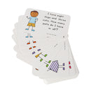 72Pieces Flash Cards Set - Interlocution- Preschool Educational Learning Picture & Letter Card Pack