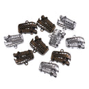 10pcs London Bus Tibet Silver Bronze Pendants Charms Jewelry Finding 25x19mm