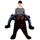 Chimpanzee Monkey piggyback Pant Riding Shoulder Carrier Mascot Fancy Dress Party Costume Outfit