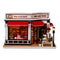 1/24 Scale DIY Miniature Dollhouse Cake shop Model With LED Light Kids Toy Gift