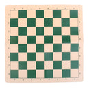 PVC Leather Chess Board Chess Cloth without Piece International Board Green
