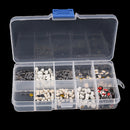 250 Pieces 10-Sizes Momentary Tactile Tact Push Button Switch 2/4 Pin SMD Kits