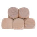5pcs Blank Dices Set D6 6 Sided Dices for Dungeons & Dragons RPG MTG Board Games Casino Props