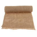 3.5Mx28CM Burlap Roll Jute Hessian Table Runner Fabric Ribbon for Handmade Wedding Party New Year Ornaments
