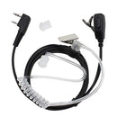 2 Pin PTT Walkie Headset With Microphone For KENWOOD QUANSHENG TYT BAOFENG