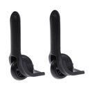 Couple of Luggage Repair Caster Wheels Replacement for Suitcase Black D011