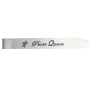 Satin Party Prom Sash Grey Prom Queen Prom Sash Graduation Homecoming Gift