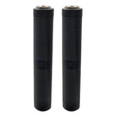1/4 Inch Female to 1/4 Inch Female Coupler, 6.35mm TS/TRS Stereo and Mono Jack Adapter Barrel Connectors - 2 Pack