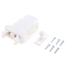 Cabinet Kitchen Door Magnetic Push to Open Touch Catch Latch White