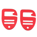 2pcs 1 inch Aluminium Alloy Slider Adjustable Webbing Buckle for Backpack Straps Webbing 25mm
