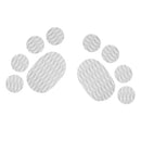 10 Pieces Diamond Grooved Grey EVA Deck SUP Traction Pad Grip for Dog Stand Up Paddleboard Surfboard - Self Adhesive & Non-slip