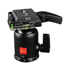 Aluminum Camera Tripod Ball Head Ballhead w/ Quick Release Plate 3/8 Screw