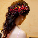 Vintage Plum Blossom Hairpins Hair Clips Bridal Wedding Romatic Headpiece