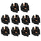 10 Pieces Auto Car Instrument Panel Lamp Dash Light T5 Twist Lock Sockets Base