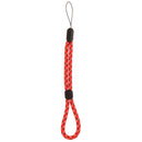 Adjustable Hand Wrist Lanyard Strap String for USB Flash Drives, Keys, Keychains, ID Name Tag Badge Holders and other Portable Items - Red