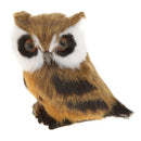 1 Pc Impish OWL Plush Kid Toy Model Desk Home Decor Furnishing Article
