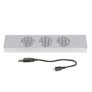 High Speed 3 Fans Cooler Cooling Fan w/ 2 USB Port for Xbox one S Console
